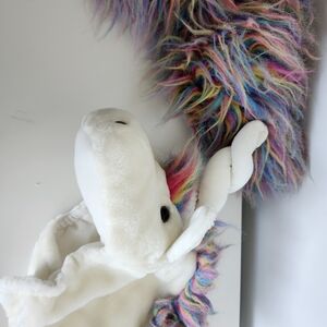 Unicorn HAT with TAIL Halloween Costume Plush Rainbow